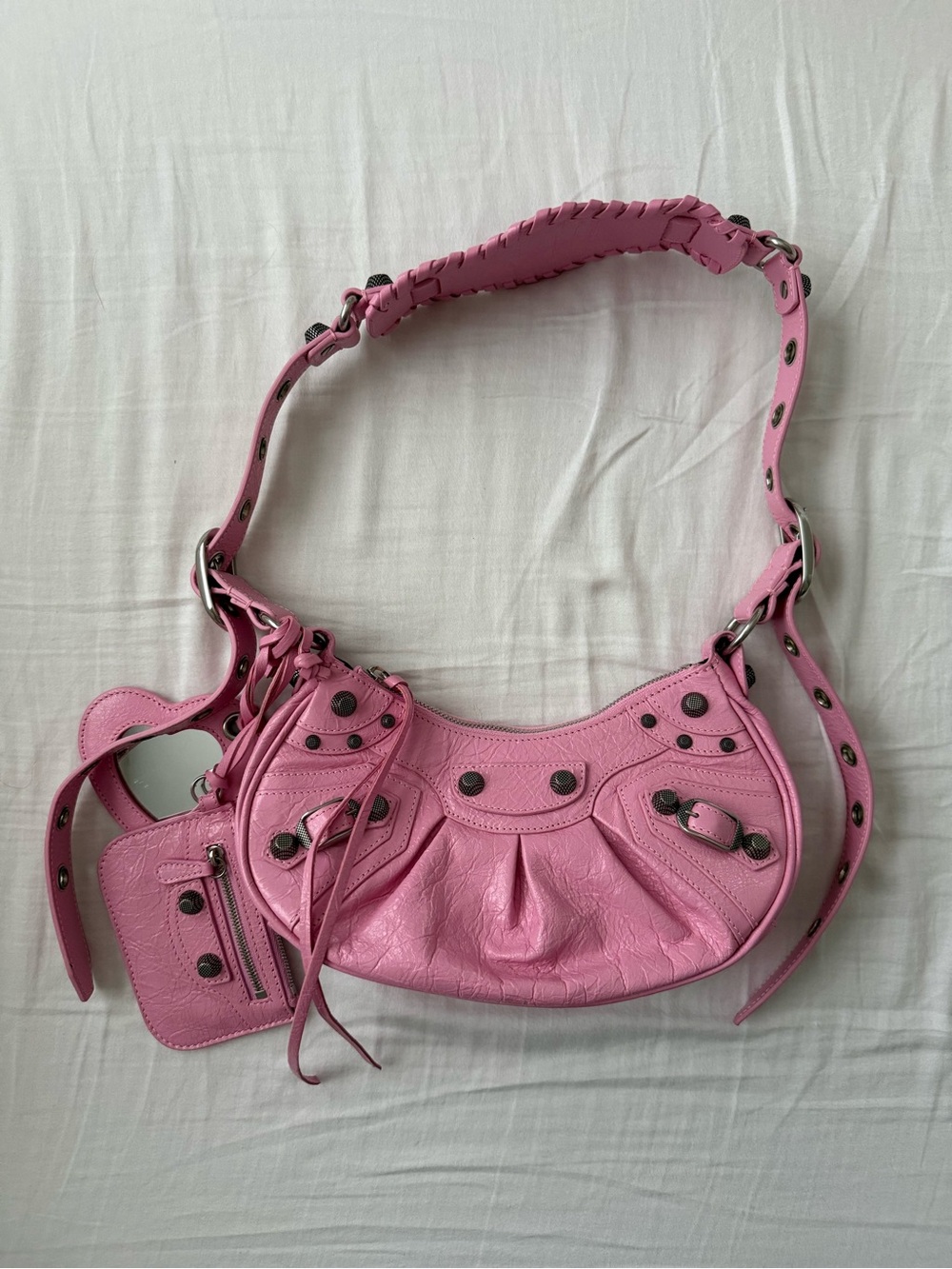 Balenciaga Pink Le Cagole XS